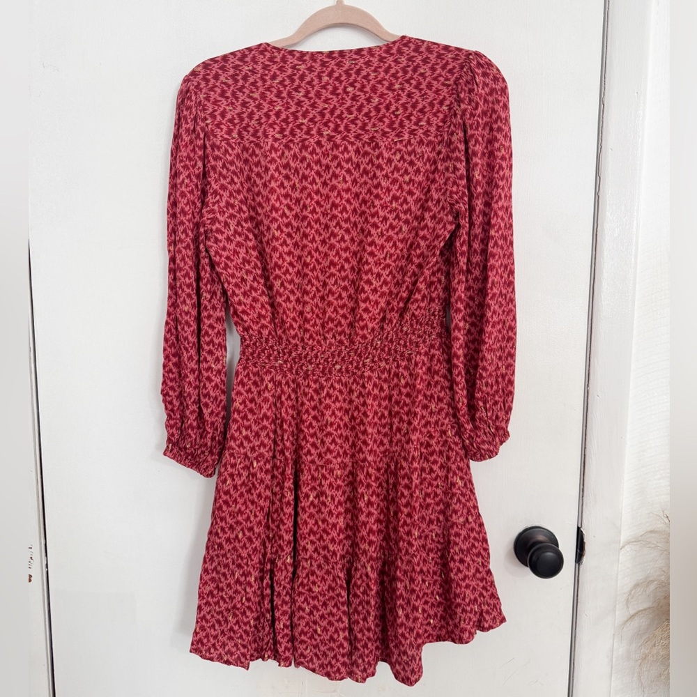 PAIGE Sandee Tie Front Swing Mini Dress - Picture 5 of 8